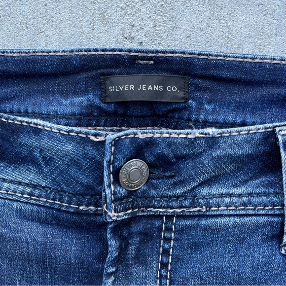 Silver Jeans Co Elyse Straight Jeans - Picture 6 of 11